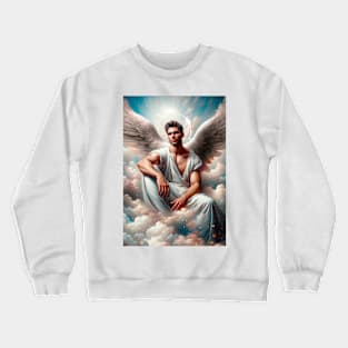 Heavenly Angel Seduction: Divine Grace Sensual Elegance 04 Crewneck Sweatshirt